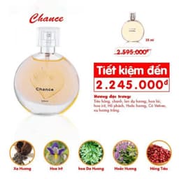 Nước hoa nữ Chance –  GỢI CẢM, TƯƠI MÁT (30ML) 2