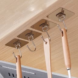 Móc dán tường siêu dính COMBO 5-10 inox 304 - Giải pháp treo đồ tiện ích, chịu lực cao - TH22 8