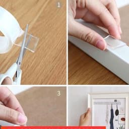 Băng keo nano hai mặt trong suốt 3cm, đa năng và tiện ích cho mọi nhu cầu. 7