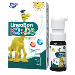 [ CHÍNH HÃNG] [Date T5/2028] Xịt D3k2 Lineabon dung tích 10ml dạng XỊT cho bé 6