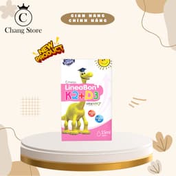 [ CHÍNH HÃNG] [Date 4/2028] LineaBon D3K2 hồng 15ml tinh khiết hỗ trợ hấp thu canxi dạng nhỏ giọt tiện lợi cho trẻ 6