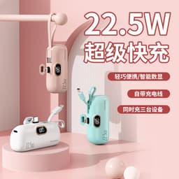 Pin Dự Phòng Sạc Nhanh 22.5W Wekome WP-19 5.000mAh và Pin Dự Phòng Power Bank 5.000mah. LKP 3