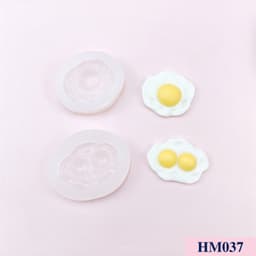 Khuôn silicon nụ cười trứng rán dùng tạo hình trang trí độc đáo - HM037 2