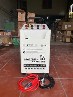 Máy nạp ắc quy ô tô và hỗ trợ khởi động đề nổ ắc quy OLYM 2000A 2in1 dùng cho cả bình 12V và 24V 16