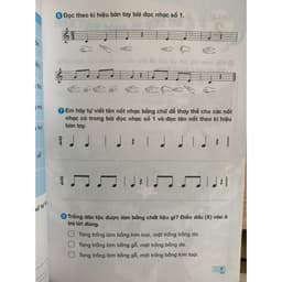 Sách - Vở bài tập Âm nhạc 2 - Chương trình kết nối tri thức với cuộc sống 3