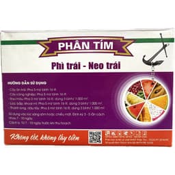 Phân Tím Chuyên Dùng Cho Mọi Cây Trồng Giúp Phì Trái - Neo Trái - Gói 10ml 2