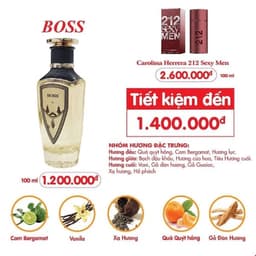 Nước hoa nam GOOD BOSS 100M - MẠNH MẼ, ẤM ÁP, QUYẾN RŨ - Cam kết chính hãng 2