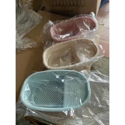 Combo 3 Khay nhựa gác bồn rửa bát, Khay lọc rác dùng trong nhà bếp tiện lợi ( Màu ngẫu nhiên ) 3