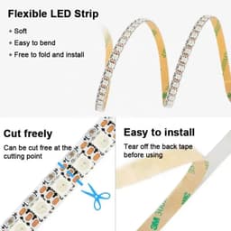 ĐÈN LED FULL MÀU 160LED 144LED ARGB NEOPIXEL WS2812B 5V BỀ RỘNG 5MM 7.5MM DÂY 1 MÉT 5