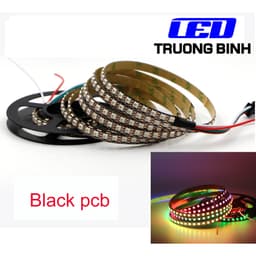 ĐÈN LED FULL MÀU 160LED 144LED ARGB NEOPIXEL WS2812B 5V BỀ RỘNG 5MM 7.5MM DÂY 1 MÉT 8