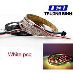 ĐÈN LED FULL MÀU 160LED 144LED ARGB NEOPIXEL WS2812B 5V BỀ RỘNG 5MM 7.5MM DÂY 1 MÉT 9