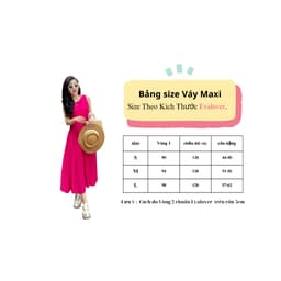 Váy sát nách dáng dài kiểu maxi 3 tầng chất đũi mềm mát  thấm hút mồ hôi Evalover 4