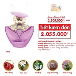 Nước hoa nữ Charm - TRẺ TRUNG VÀ SANG TRỌNG (50ML) 2