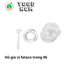 Hũ đựng gia vị, hũ nhựa trong fataco, HU 06, HU 20, No08 3