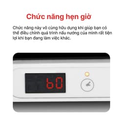 Bếp từ đơn HAPPYCOOK HSI-200KS (Công suất 2000W, Thiết kế núm xoay, Hẹn giờ, Cảm ứng, Mặt kính,Tự động ngắt khi quá tải) 5