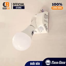 Đui đèn cảm biến chuyển động Rạng Đông 300w ĐCB01.PIR E27 bật tắt đèn tự động chính hãng 6