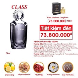 Nước hoa nam CLASS – LỊCH LÃM, SANG TRỌNG (25ML) 4