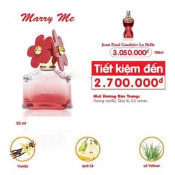 Nước hoa nữ Marry Me – GỢI CẢM . QUYẾN RŨ, LÔI CUỐN (30ML) 2