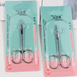 KÉO CẮT TỈA  LÔNG MŨI , LÔNG MÀY.. ĐẦU TRÒN & ĐẦU NHỌN SẮC BÉN DỄ DÀNG SỬ DỤNG  VINBEO-[AL06] 2