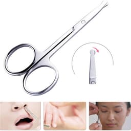 KÉO CẮT TỈA  LÔNG MŨI , LÔNG MÀY.. ĐẦU TRÒN & ĐẦU NHỌN SẮC BÉN DỄ DÀNG SỬ DỤNG  VINBEO-[AL06] 3