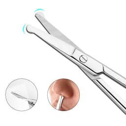 KÉO CẮT TỈA  LÔNG MŨI , LÔNG MÀY.. ĐẦU TRÒN & ĐẦU NHỌN SẮC BÉN DỄ DÀNG SỬ DỤNG  VINBEO-[AL06] 4