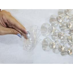 Chụp Nhựa Đỡ Cánh Hoa Đồng Tiền, Hoa Cúc (Lốc 100 / 500 Cái) - Chống Gãy Cánh, Giữ Form 6