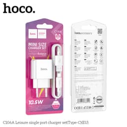 Bộ/ Cóc/ Củ Bộ sạc nhanh 10.5W HOCO C106 Micro/ Type-c/ Li-ght-ni-ng Chính Hãng và 2.4A Remax U95 2