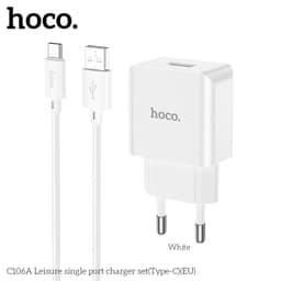 Bộ/ Cóc/ Củ Bộ sạc nhanh 10.5W HOCO C106 Micro/ Type-c/ Li-ght-ni-ng Chính Hãng và 2.4A Remax U95 6