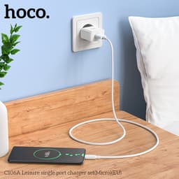 Bộ/ Cóc/ Củ Bộ sạc nhanh 10.5W HOCO C106 Micro/ Type-c/ Li-ght-ni-ng Chính Hãng và 2.4A Remax U95 5