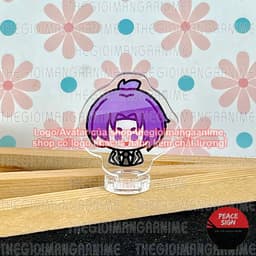 (mua 1 tặng 1) (3cm) Mô hình standee BLUE LOCK ver CHIBI BÁN THÂN in hình anime mica trong acrylic quà tặng dễ thương 3