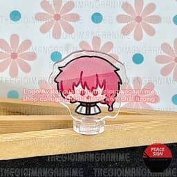 (mua 1 tặng 1) (3cm) Mô hình standee BLUE LOCK ver CHIBI BÁN THÂN in hình anime mica trong acrylic quà tặng dễ thương 4