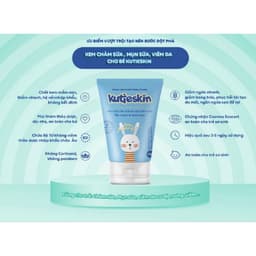 Kem Kutieskin chăm sóc da em bé toàn diện 30g (Dưỡng Ẩm/ Giảm Chàm Sữa/ Làm Dịu Mát Da/ Mẩn Ngứa) 6