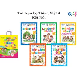 Sách - Túi Trọn Bộ Học Chuyên Sâu Học Đâu Chắc Đấy - Tiếng Việt Lớp 4 - Kết Nối Tri Thức Với Cuộc sống - Cả năm (5 Cuốn 1