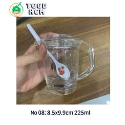 Hũ đựng gia vị, hũ nhựa trong fataco, HU 06, HU 20, No08 8