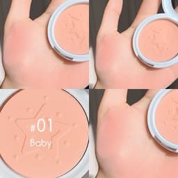 [JILL LEEN] Phấn Má Hồng Jill Leen Màu Đào Tự Nhiên Mờ Lấp Lánh Không Thấm Nước,Má Hồng Tím Bền Màu Lâu Trôi Chính Hãng 4