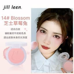 [JILL LEEN] Phấn Má Hồng Jill Leen Màu Đào Tự Nhiên Mờ Lấp Lánh Không Thấm Nước,Má Hồng Tím Bền Màu Lâu Trôi Chính Hãng 6