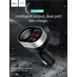 Củ Sạc Ô Tô CHIA TẨU HOCO Z29 có Cổng cắm tẩu ô tô và Cổng Sạc USB đôi và sạc nhanh 38W Hoco Z52 NL 4