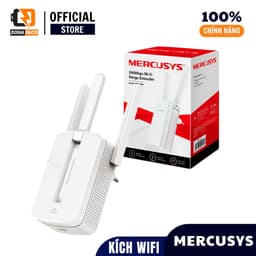 Bộ kích sóng WiFi 3 Râu Mercusys 300Mbps MW300RE, thiết bị tăng khả năng phát sóng wifi cao cấp 5