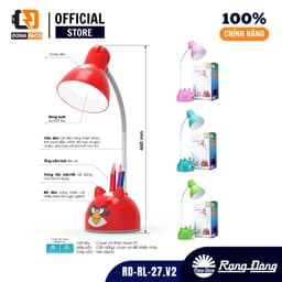 Đèn bàn học chống cận Rạng đông RL-27.V2 5W hình thú cao cấp, đèn bàn bảo vệ thị lực cho bé 7