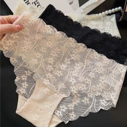 Set 5 Quần Lót Nữ Ren Hoa Nhí Cao Cấp - Sexy - Gợi Cảm Siêu Hot 2569 LILIRIA 1