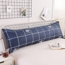 Gối Tựa Giuong - Gối Đôi Dài, Gối Ôm ,  Nỉ Nhung Sữa Đa Năng, Gối Đôi Dài, Gối Tựa Giường Kích Thước 35x120cm 4