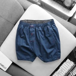 Quần đùi nam cotton sợi tre , Quần mặc nhà mặc ngủ big size 100kg - 3bros Quần Ngủ 5