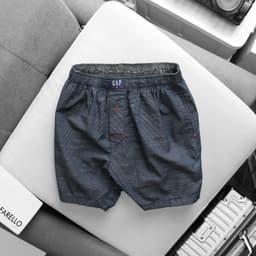 Quần đùi nam cotton sợi tre , Quần mặc nhà mặc ngủ big size 100kg - 3bros Quần Ngủ 4