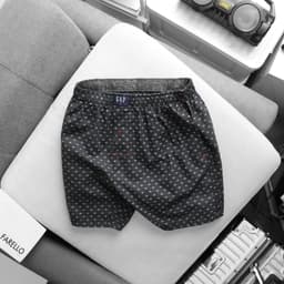 Quần đùi nam cotton sợi tre , Quần mặc nhà mặc ngủ big size 100kg - 3bros Quần Ngủ 8