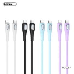 Cáp Sạc Nhanh 30W Remax RC-C097(C-L) Type C Ra Li-ght-ni-ng ios và Hoco X89 Type-C Ra Li-ght 3