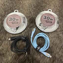 Cáp Sạc Nhanh 30W Remax RC-C097(C-L) Type C Ra Li-ght-ni-ng ios và Hoco X89 Type-C Ra Li-ght 6