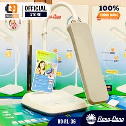 Đèn bàn học Rạng Đông RD-RL-36 chống cận, công suất 6w, đổi 4 chế độ màu, điều chỉnh 3 mức sáng 7