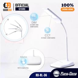 Đèn bàn học Rạng Đông RD-RL-36 chống cận, công suất 6w, đổi 4 chế độ màu, điều chỉnh 3 mức sáng 6