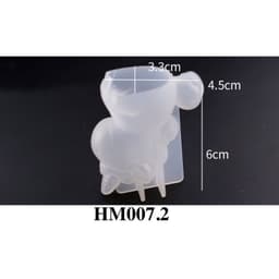 Khuôn silicon kỳ lân và bé bảo bảo 4D tạo hình độc đáo handmade chuẩn DIY – HM007 4