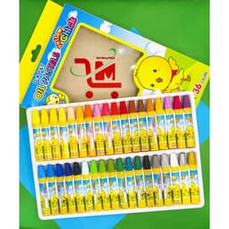 Hộp 48 Cây Bút Màu Sáp Dầu Con Gà D A  P&T, Màu Sáp Dầu Mềm Mịn, Màu Tưới Sáng, An Toàn Cho Bé Chính Hãng 5